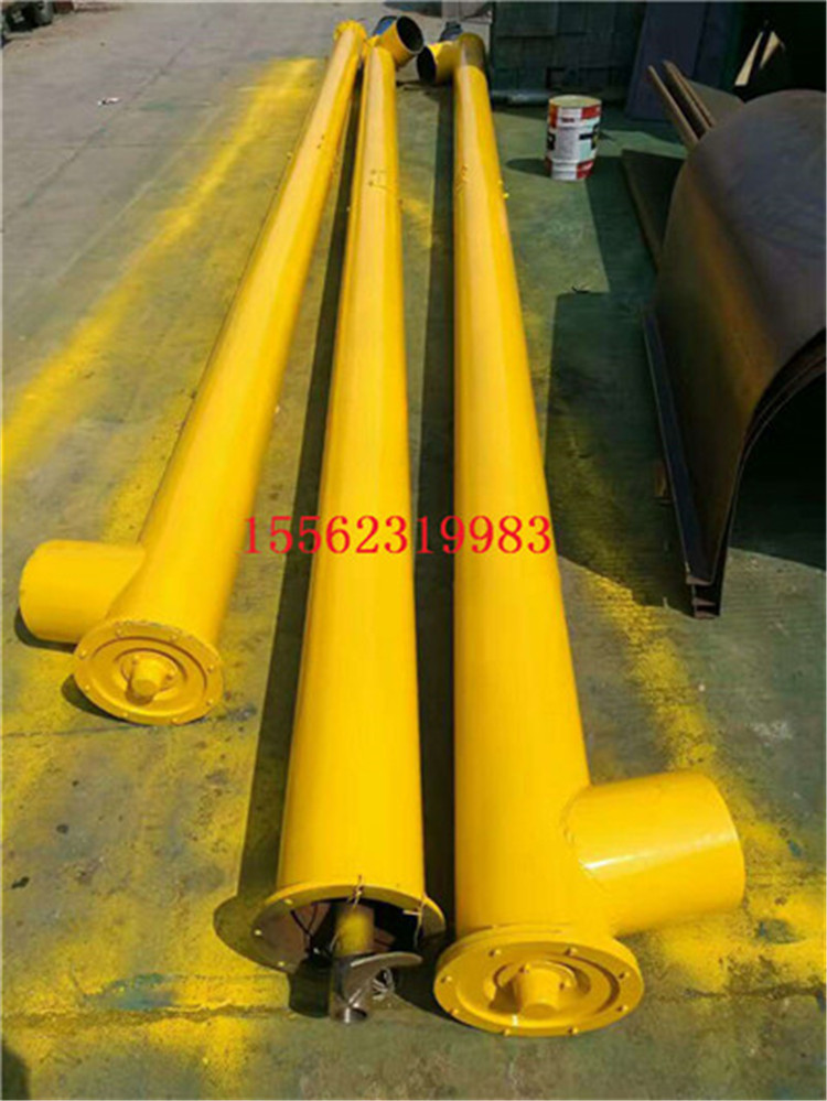 长沙不锈钢煤粉提升机 304加厚耐腐蚀螺管提升机图片