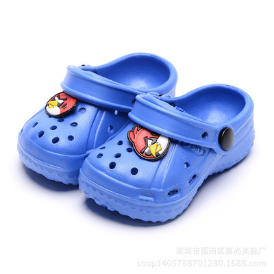 特价夏季新款婴童EVA儿童包头花园鞋沙滩洞洞鞋 防滑漏水凉拖鞋|ru