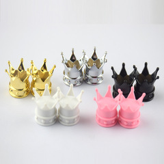 Crown Valve Cover Car Valve Stem Cap Tire Cover Universal Personalized Valve Stem Cap Valve Core Cover Valve Cover