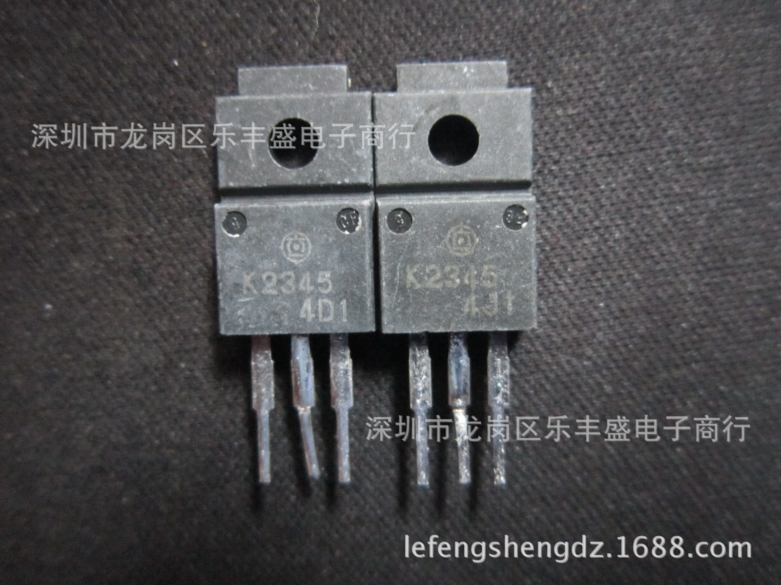 K2345 2SK2345 拆机日立 TO-220F N通道 功率MOSFET 6A 350V