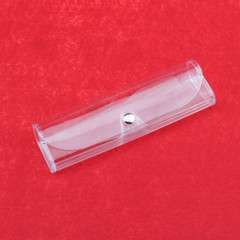 眼鏡盒水晶透明塑料老花鏡 透明眼鏡盒 PCV包裝盒 新貨 廠家批發