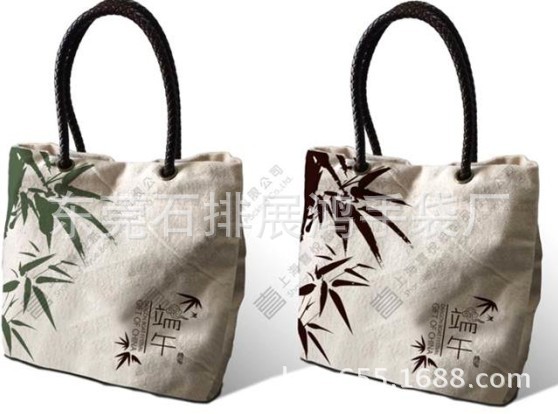 东莞手袋厂专业生产帆布手提带/环保帆布包/PU皮手提袋