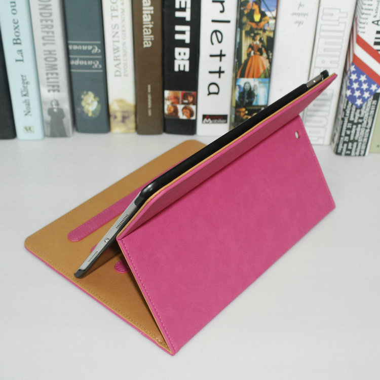 荐 ipadmini4旋转皮套 ipad air2平板电脑保护套 pro卡通印花定制|ms