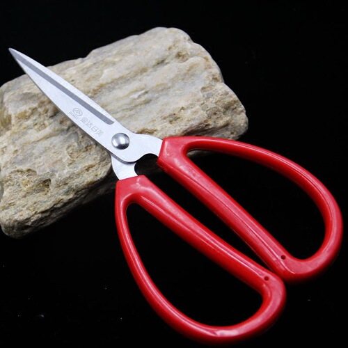 Real shot of stainless steel Japanese and American K12 scissors, household scissors, office scissors, student scissors, Japanese and American large scissors
