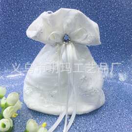 西式婚礼用品 新娘婚礼用品手袋花包 晚宴包喜糖袋化妆袋礼品包