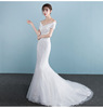 New bride wedding dress