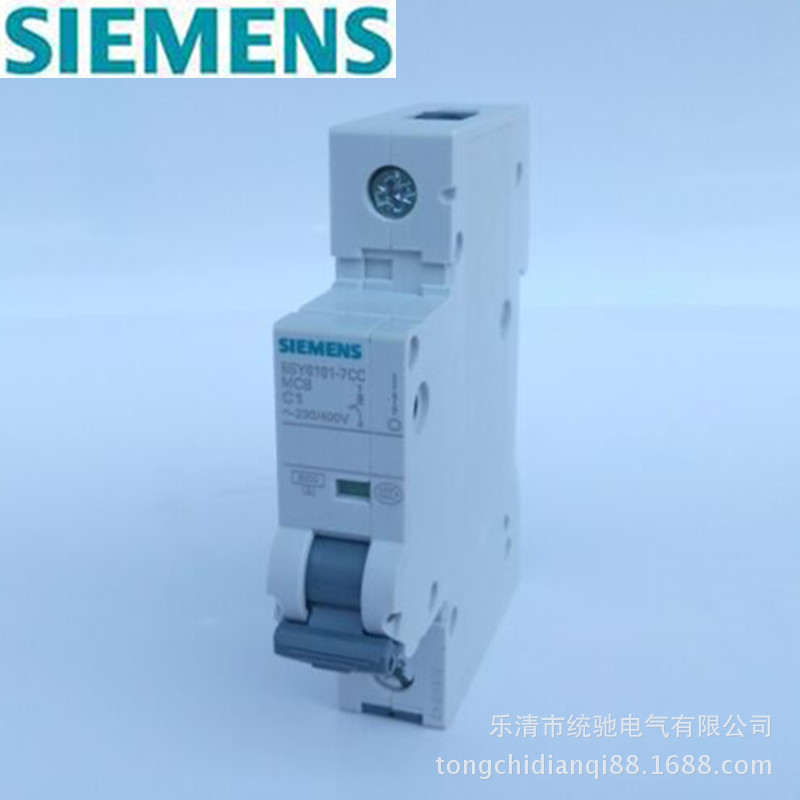 SIEMENS/西门子 小型断路器5SY6101-7CC 5SY6 C1 1P