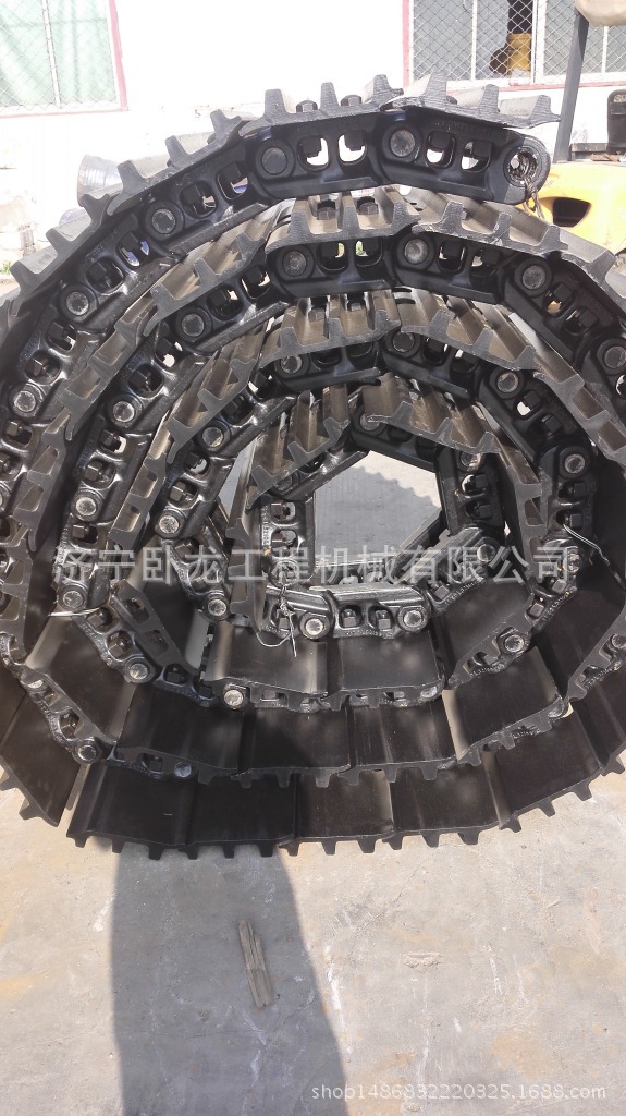 日立60挖掘机配件履带总成39节 400mm宽