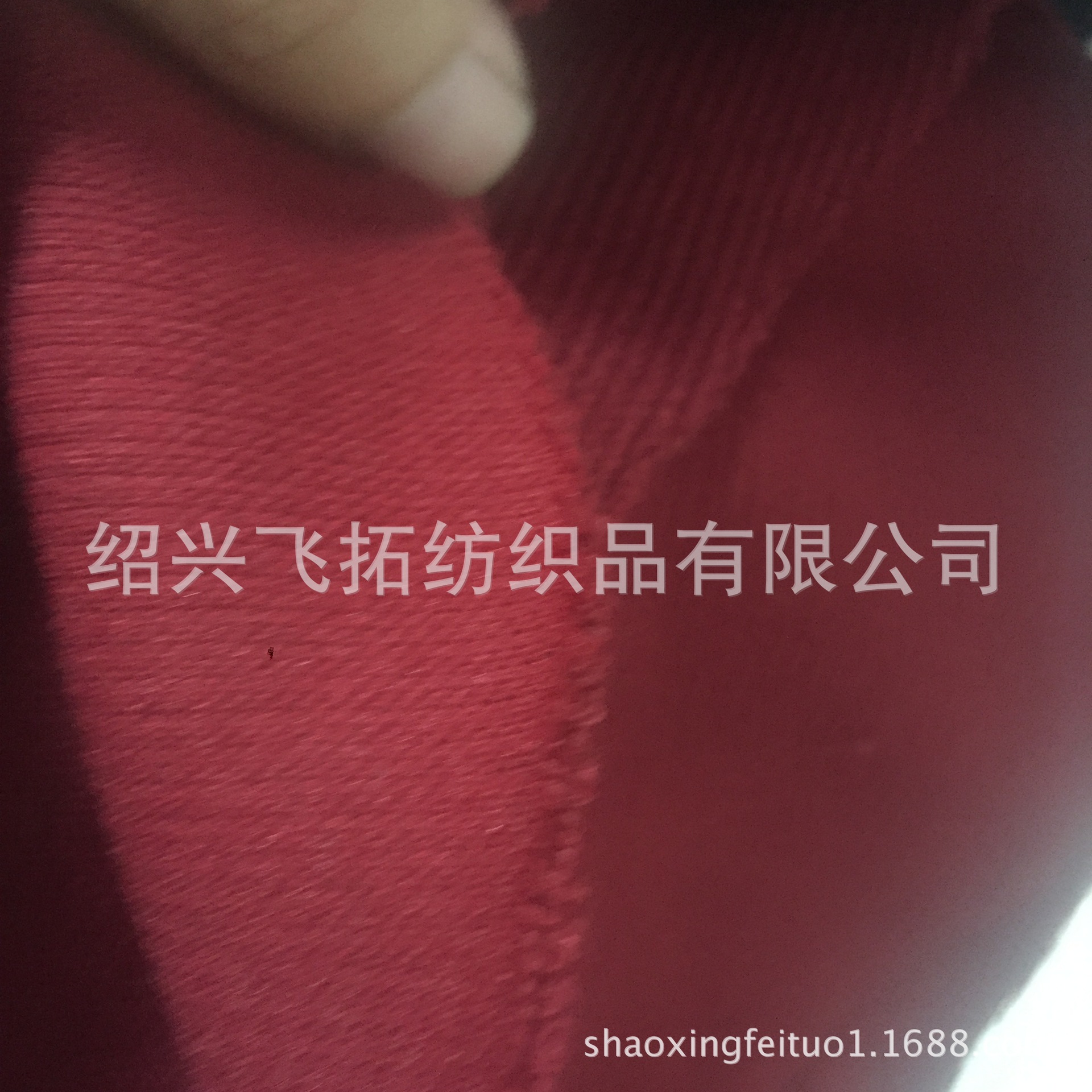 厂家直销针织全涤氨纶粗针2X1法国罗纹布 高档服装罗纹面料