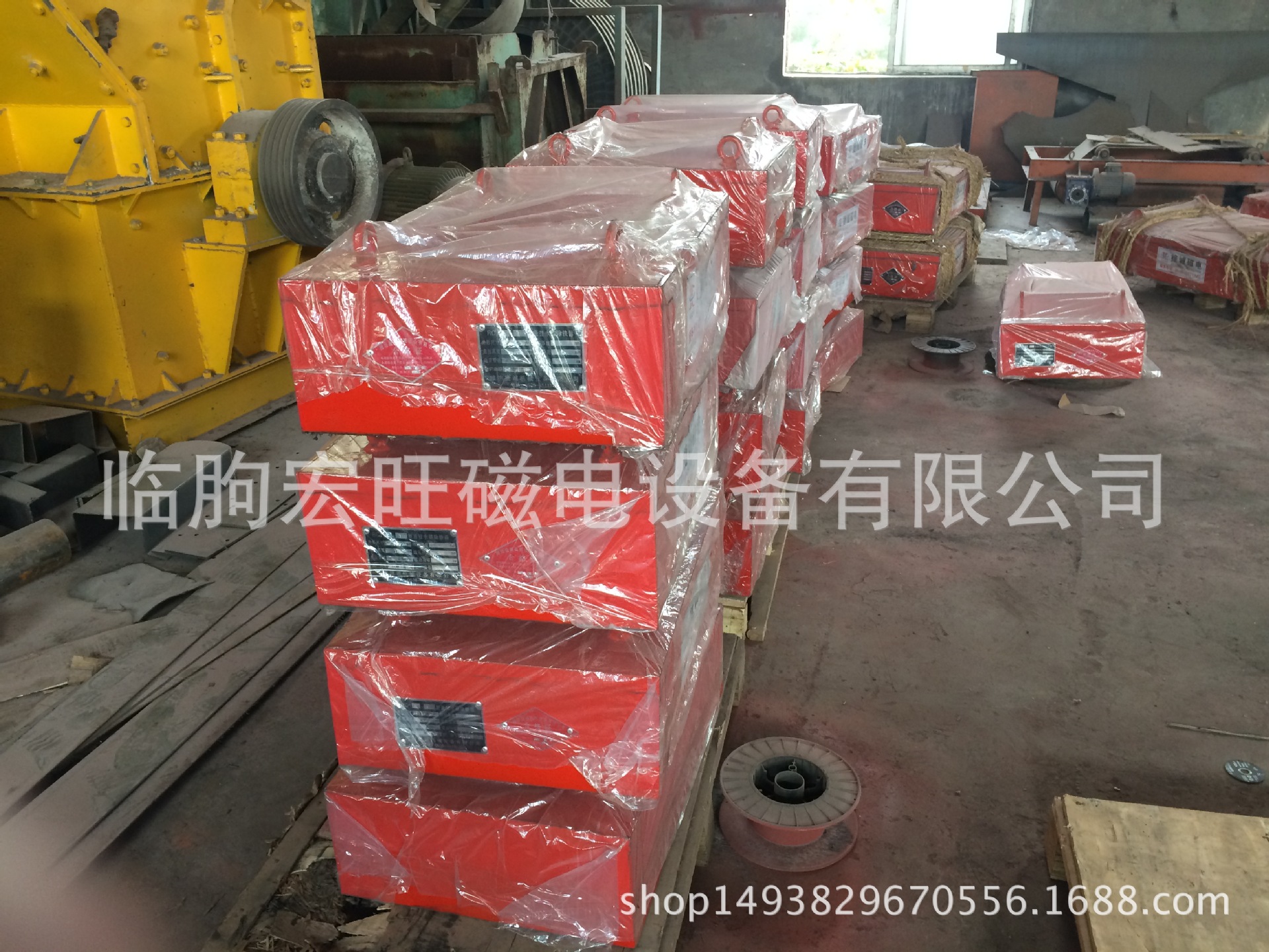 厂家 永磁除铁器 悬挂式除铁器 除铁器 宏旺磁电除铁器价格