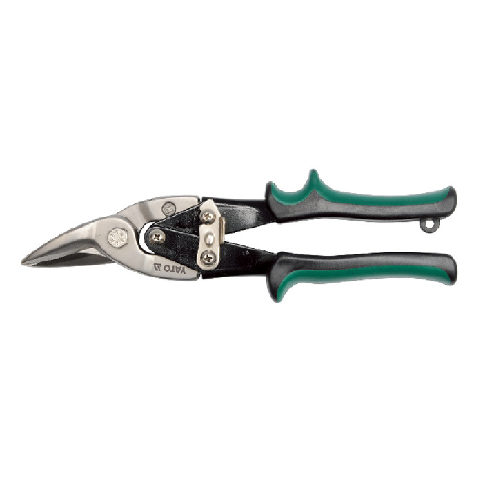 易尔拓YATO左手用弯头航空剪刀 铁皮剪刀 不锈钢剪刀YT-1961