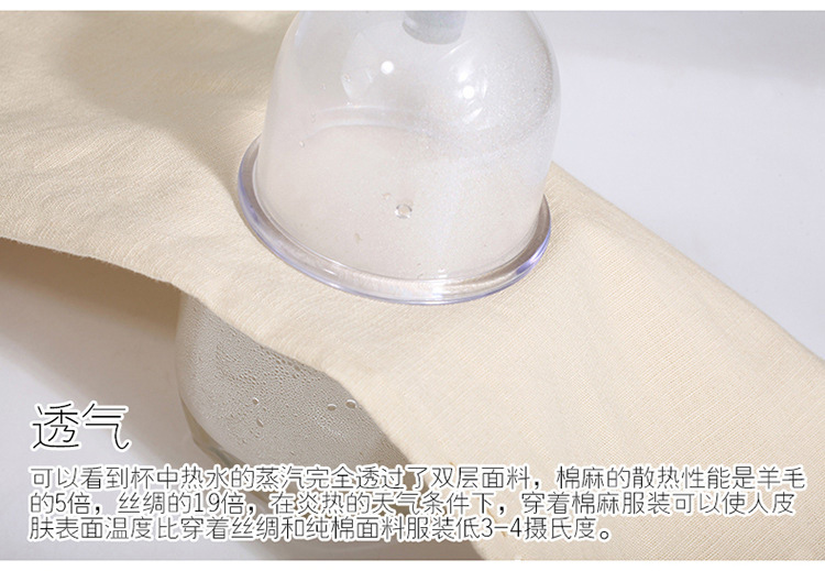 Pentalon été en Coton et lin - Ref 3434433 Image 42