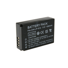 适用于LP-E12电池佳能eos m2 m m10 100D lpe12微单相机x7canon