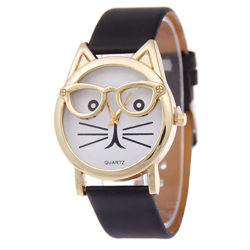 Cartoon Cat Face Watch - Image 3
