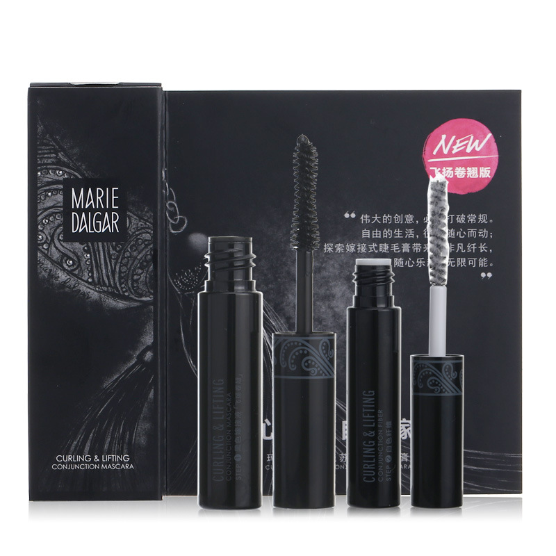 玛丽黛佳黑流苏密语睫毛膏4ml+0.5g小样中样浓密纤长体验装|ru