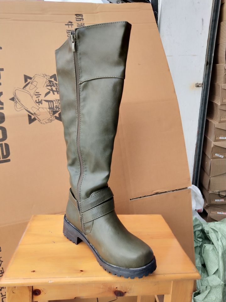 Bottes femme en PU artificiel - Ref 3355298 Image 58