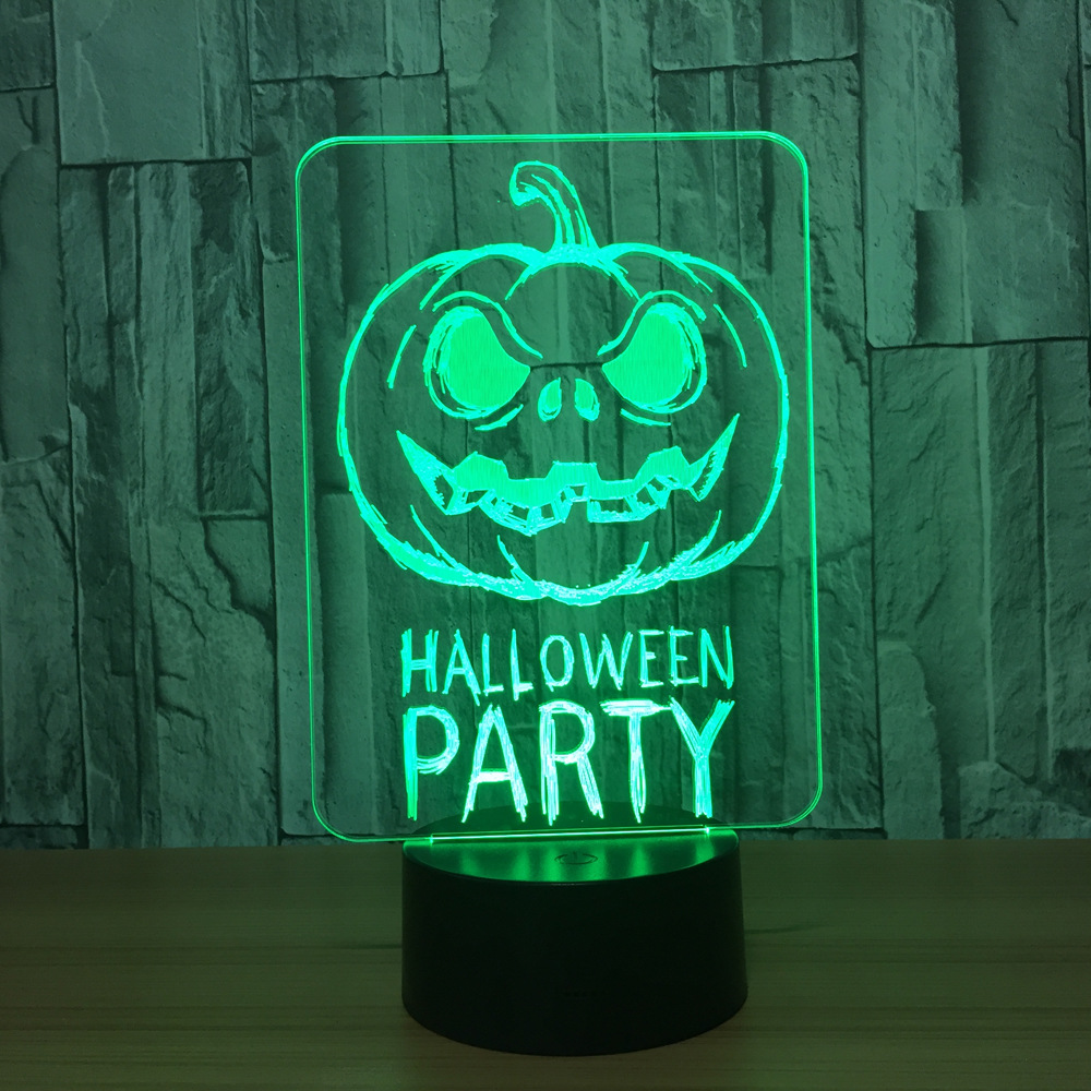 亚克力创意3d立体led小夜灯