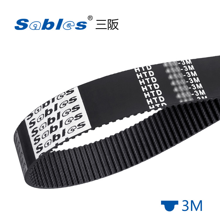 HTD 300-3M 橡胶同步带生产厂家 100齿传动皮带 周长300毫米