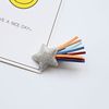 Children's rainbow hair accessory, cute fresh hairgrip