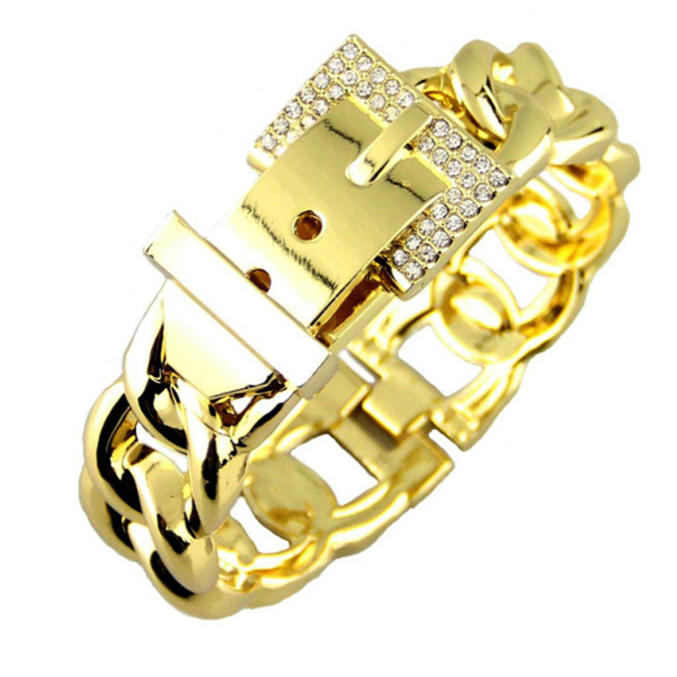 Transparent white bracelet