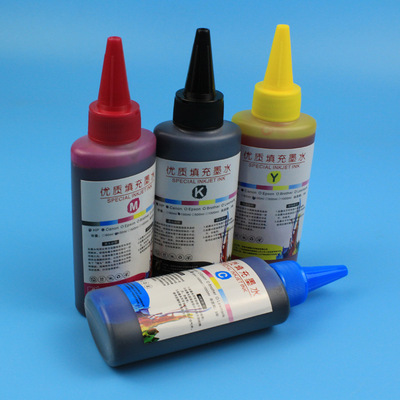 Manufactor wholesale apply HP Canon Ink cartridges Printer Ink CISS ink 100ml Filling
