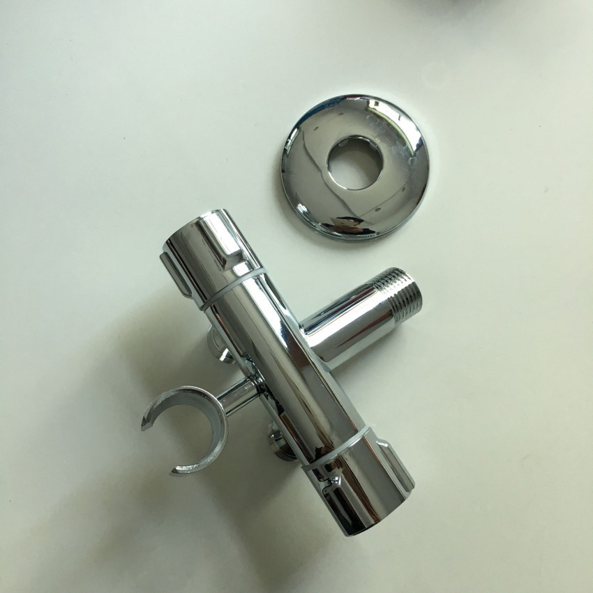 All copper tee Angle valve multi-function Watershed Angle valve Bracket closestool Irrigator