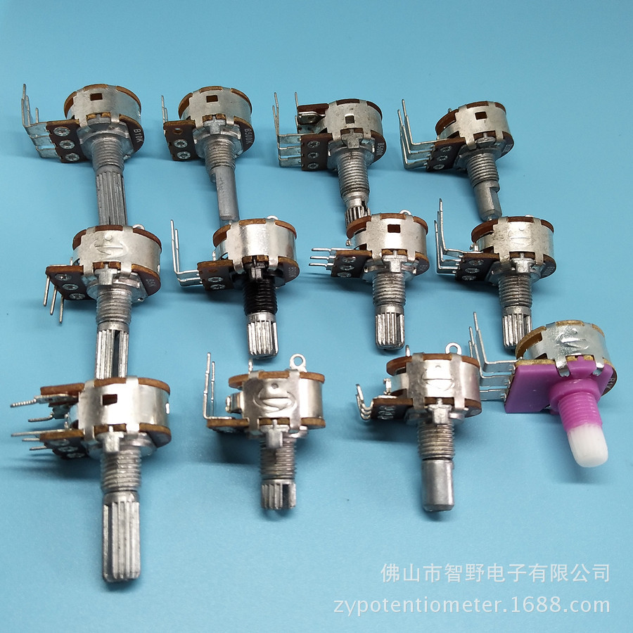 源头供应WH148单联带开关电位器B10K  调光调速音响