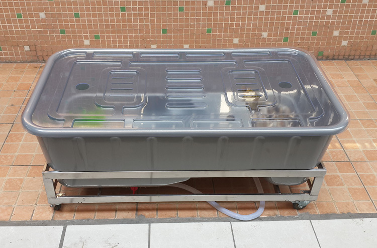 中号龟箱 水族箱 水陆龟箱 鱼缸 养殖箱 塑料箱 龟苗保温箱|ru