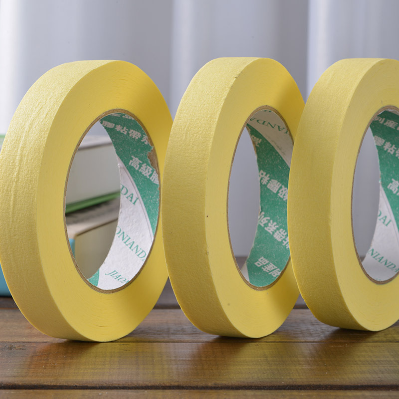 美纹纸 保护胶带 分色分格 高粘美纹纸 汽车美容工厂直销 喷油漆