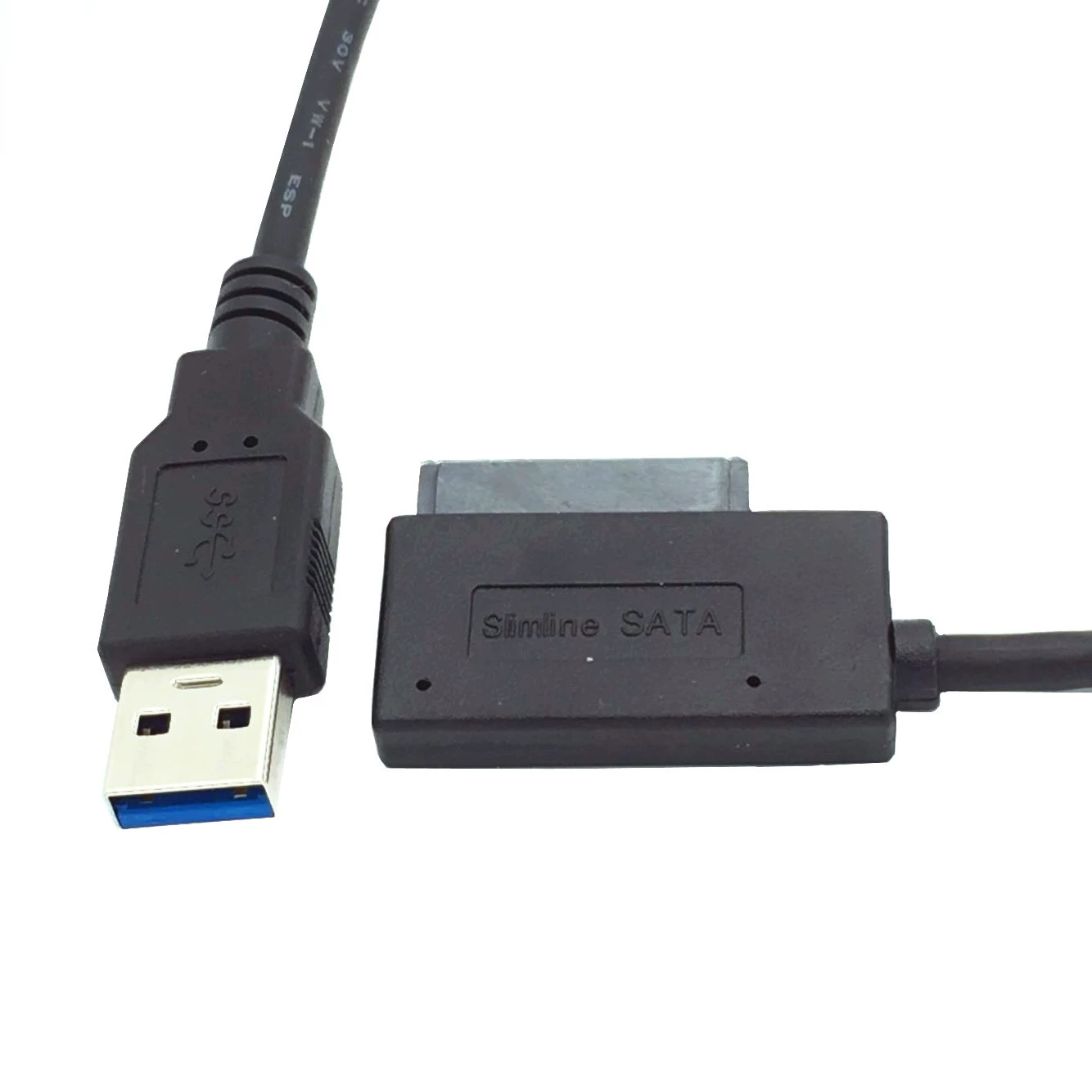 Кабель передачи данных SATA к USB3.0 для внешнего жесткого диска/оптического привода, коробка 12.7мм/9.5мм, удобная линия привода