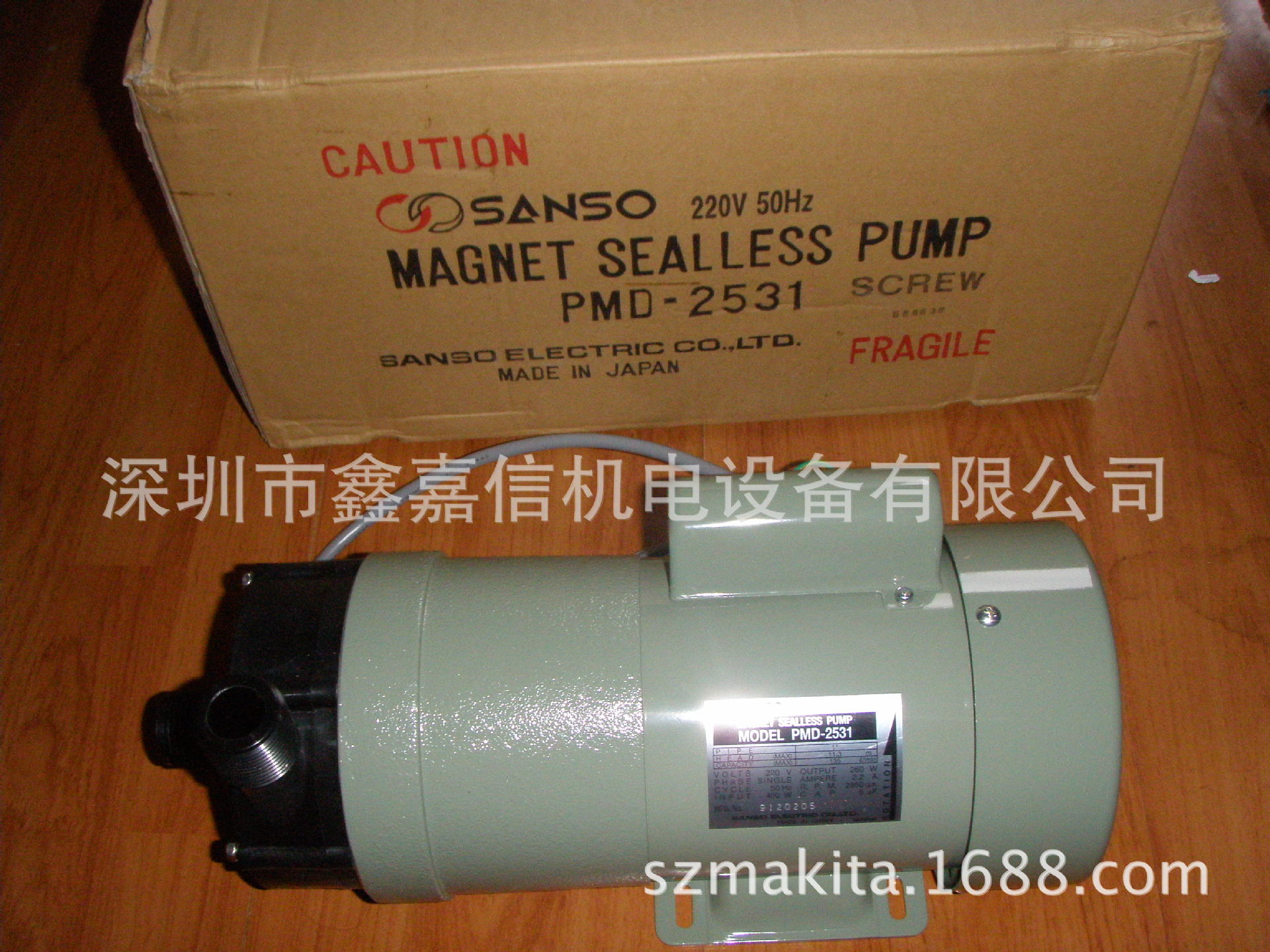 批发日本 SANSO 磁力驱动泵浦 PMD-2531