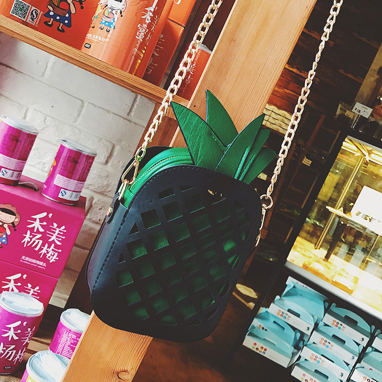 女生时尚包包女2017新款潮斜挎包韩版咖啡杯链条女包个性创意