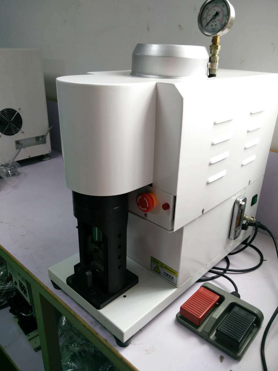 新能源线束六边压接机 超大压力超大端子液压端子机 充电桩专用