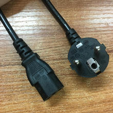 廠家直銷 1.5米歐規電源線 德標歐式電源插頭線 品字尾插頭 5