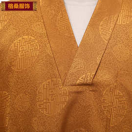 厂家直发高档面料格桑喇嘛服和尚服居士服新料透气棉背心透气新款