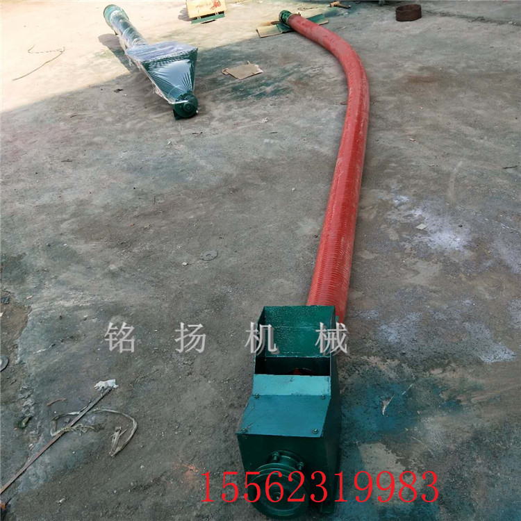 家用两相电软管上料机 三轮车带动软管吸粮机多少钱