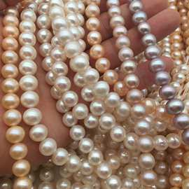 淡水珍珠项链 8-9-10mm圆珠A1AB+珍珠项链淡水珍珠 热销诸暨珍珠