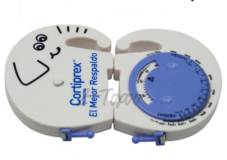 促销礼品卷尺 腰围健康尺 bmi健康尺胃型礼品卷尺可爱小巧