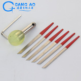 Рыбная марка Микро -мозаичная лопата резьба с ножом универсальная телескопическая ручка лопата ручка треугольника