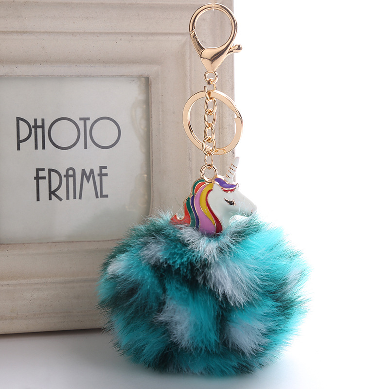 50g Weight Keychain Classification 1 Piece Quantity Daily Occasion Plush, Metal Material Unisex Gender Cute, Sweet Style 1 Piece Cute Sweet  Plush Metal Unisex Keychain 10