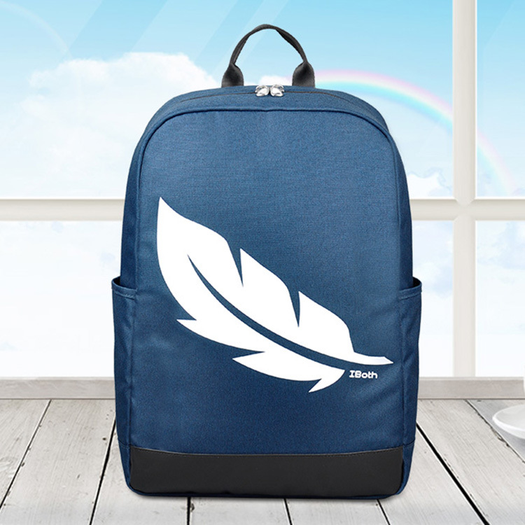 2018新款百搭印花双肩包 休闲双肩背包定制 大容量防水双肩包厂家