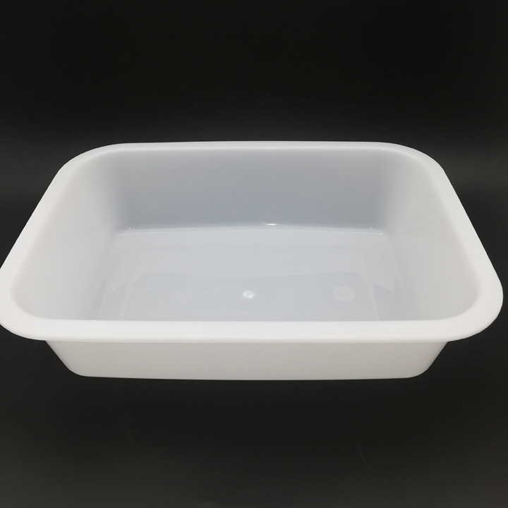 F2031 cuenca de hielo cocina bandeja de hielo caja de hielo cuenca de hielo almacenamiento rectangular caja de plástico necesidades diarias 2 yuanes tienda al por mayor