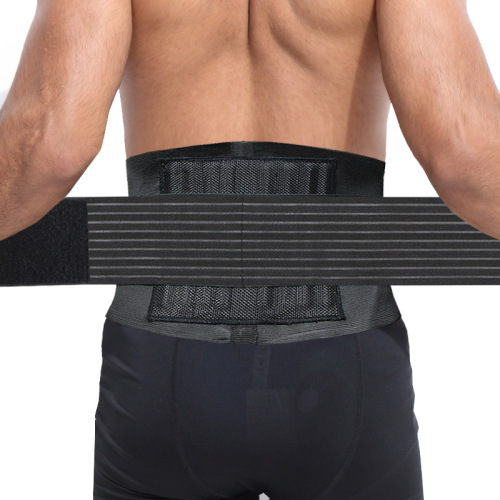 Belt support breathable steel plate support lumbar disc warmth foreign trade waist support weightlifting squat wholesale