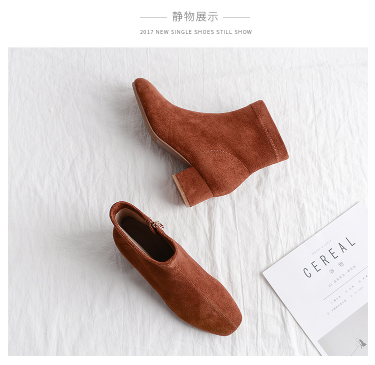 Bottes femme en Daim - Ref 3354814 Image 27