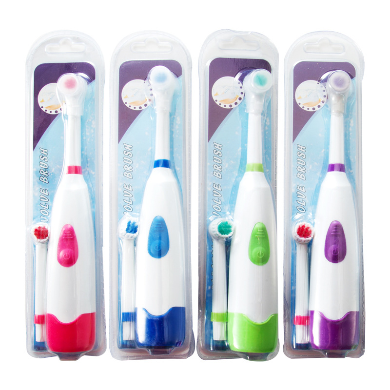 Electric toothbrush waterproof rotating send a toothbrush head Children adult Universal