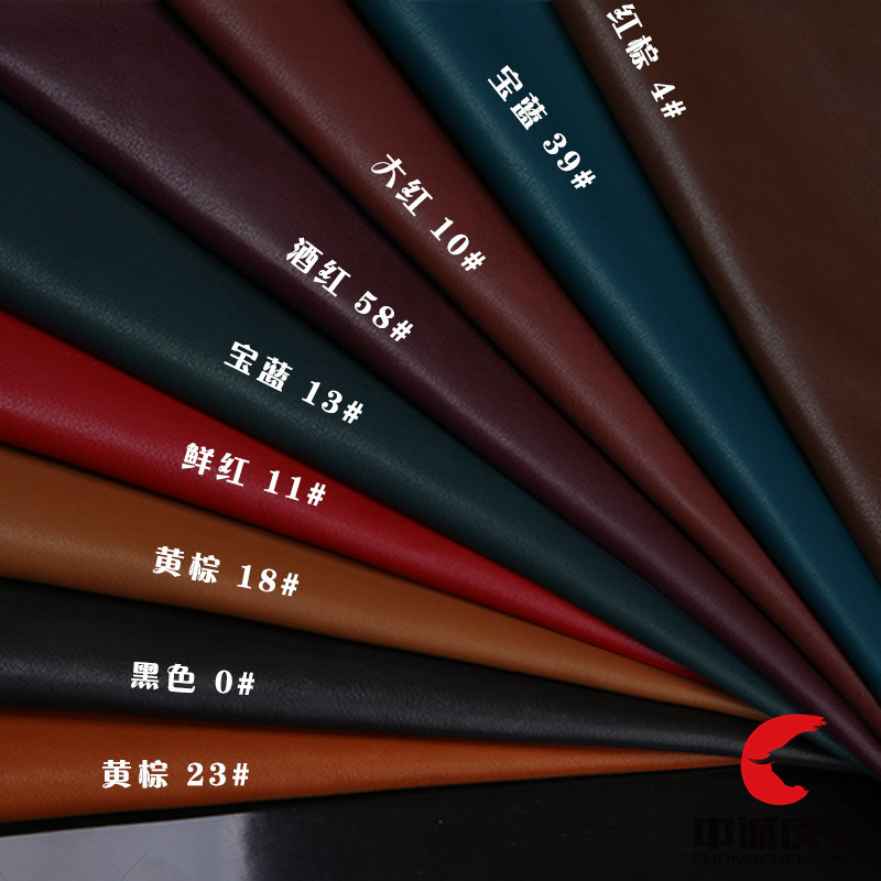 The first layer Parping Oil Wax series Cow leather Shoes and bags genuine leather Fabric factory Direct selling Cheng]