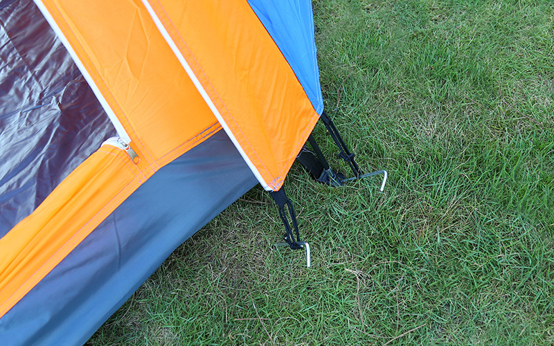 Outdoor 5-8 people multi-person tent park large double-layer double-door mountaineering tourism camping rainproof large tent