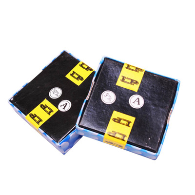 LP小头杆皮头批发供应黑八斯诺克台球杆头桌球配件A级9mm10mm包邮