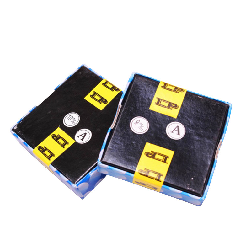 LP小头杆皮头批发供应黑八斯诺克台球杆头桌球配件A级9mm10mm包邮