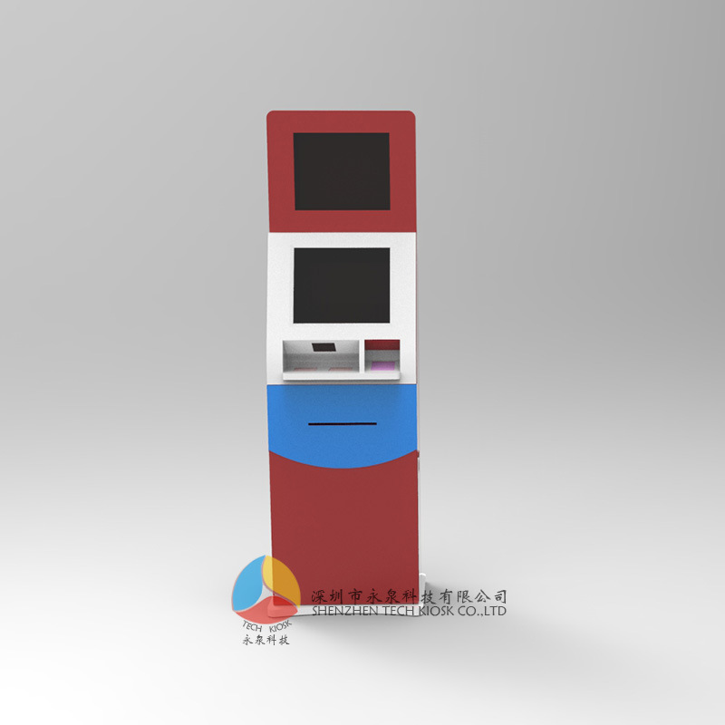Factory Outlet Dual Self-service Terminal self-help Ticketing Pay self-help Card issuance Integrated machine